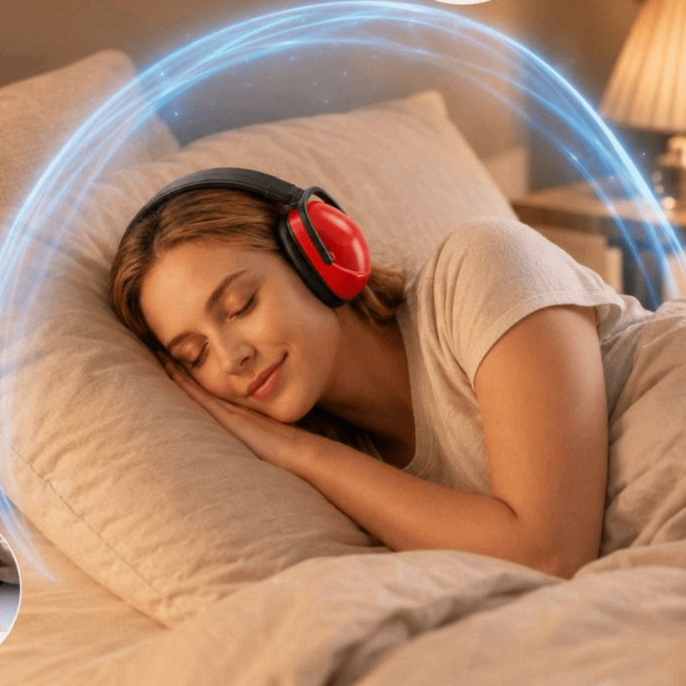 Earmuffs Foldable - Orejeras plegables y ajustables, con reducción