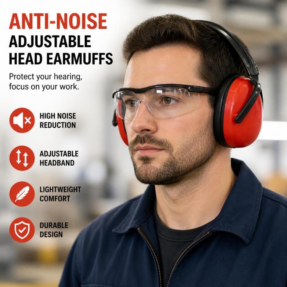 Orejeras plegables y ajustable - Earmuffs Foldable reseña y precio