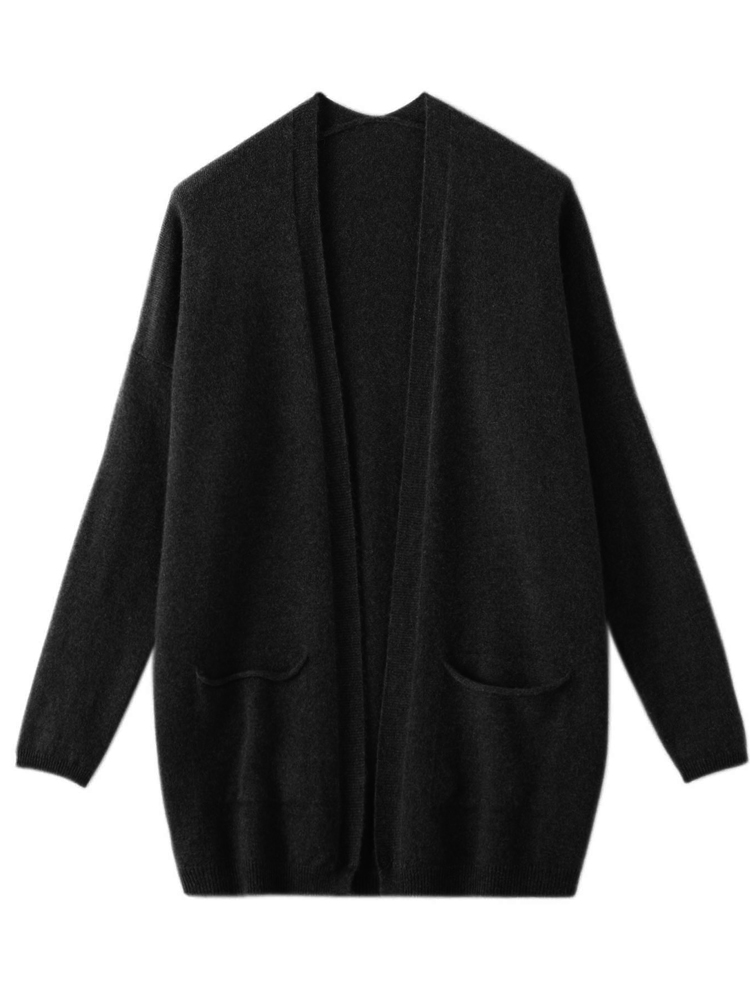 Primavera otoño nuevo cárdigan - Wool Coat Peacoat reseña y precio