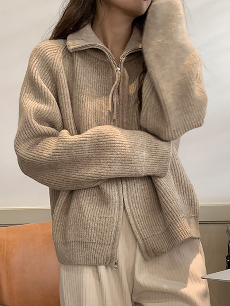Cárdigan de Punto de Moda para - Wool Coat Peacoat reseña y precio